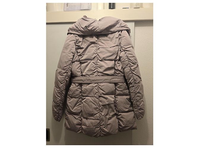 Autre Marque MCS kurze Steppjacke beige mit Gürtel - Ansicht 3