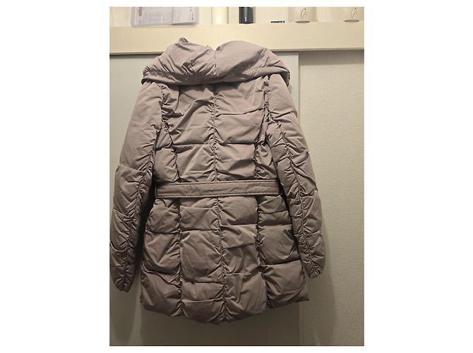 Autre Marque MCS kurze Steppjacke beige mit Gürtel - Ansicht 4