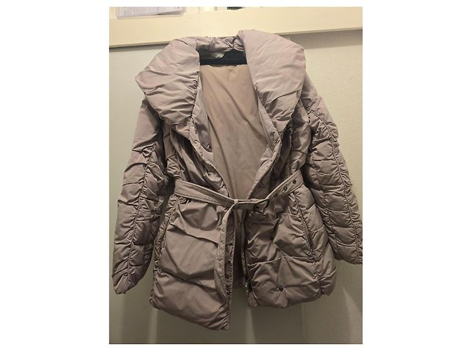 Autre Marque MCS kurze Steppjacke beige mit Gürtel - Ansicht 6
