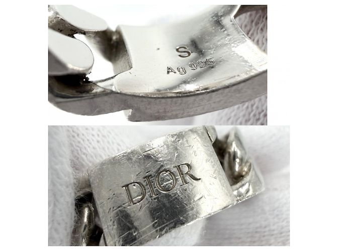 Anello CD Icon a maglie da uomo Christian Dior - vista 3