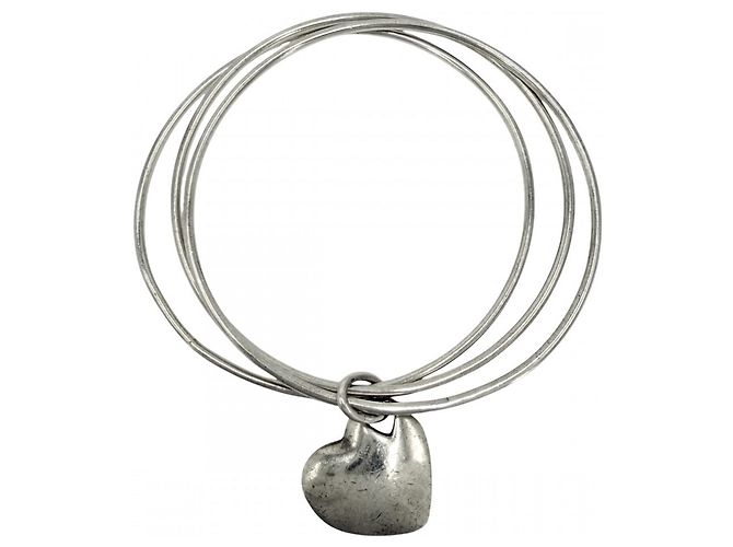 Bracciale rigido a tre fili con cuore Tiffany & Co. - vista 2