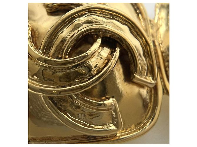 Spilla Chanel Vintage Gold D'oro - vista 5