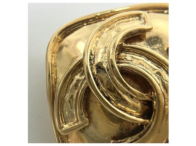 Spilla Chanel Vintage Gold D'oro - vista 7