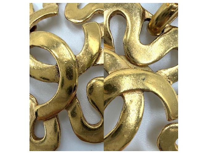 Collana Vintage Flower Coco Mark da donna Chanel D'oro - vista 7