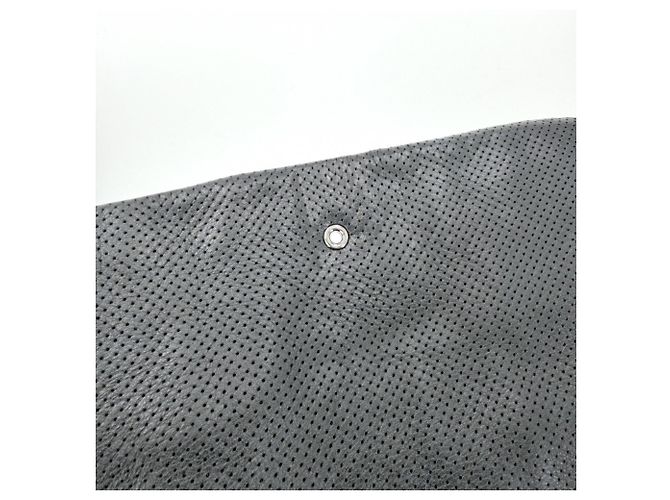 Borsa a tracolla Chanel in pelle nera Nero - vista 8