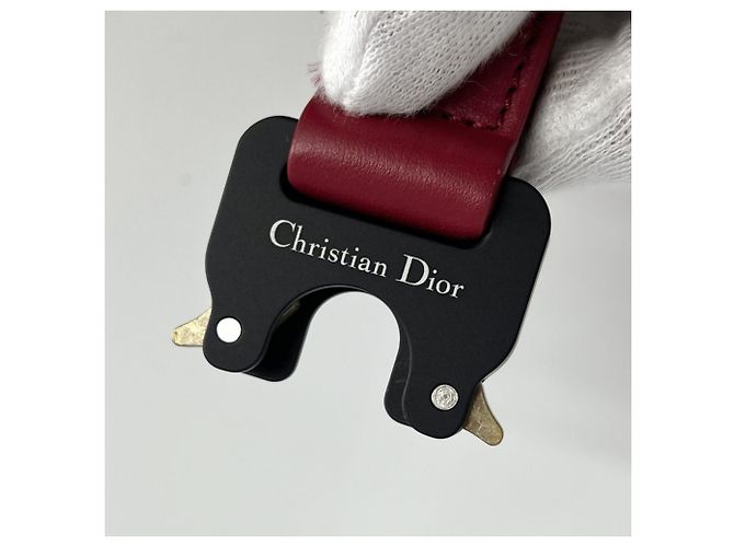 Bolsa de ombro Oblique Galaxy para homem de Christian Dior Vermelho - vista 6