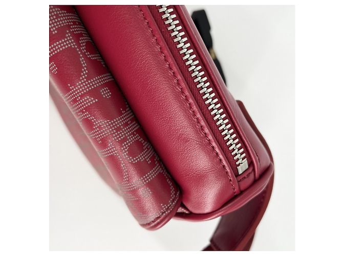Bolsa de ombro Oblique Galaxy para homem de Christian Dior Vermelho - vista 9