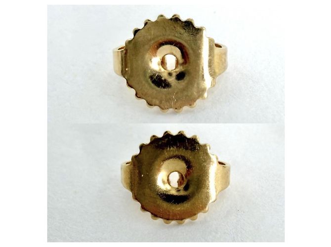 Orecchini Tiffany & Co. in oro giallo 18K con goccia di perla - vista 4