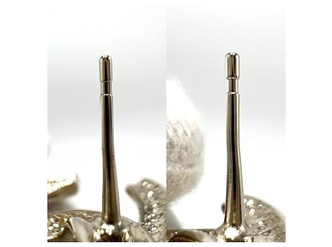 Orecchini a lobo placcati in oro Chanel D'oro - vista 3