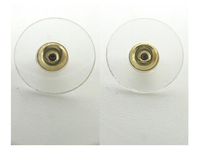 Orecchini a lobo placcati in oro Chanel D'oro - vista 4