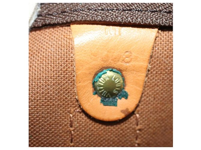 LOUIS VUITTON Monogram Keepall 55 Boston Bag M41424 LV Auth 188502SAV Monogramma - vista 11