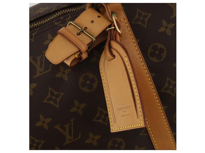 LOUIS VUITTON Monogram Keepall 55 Boston Bag M41424 LV Auth 188502SAV Monogramma - vista 21