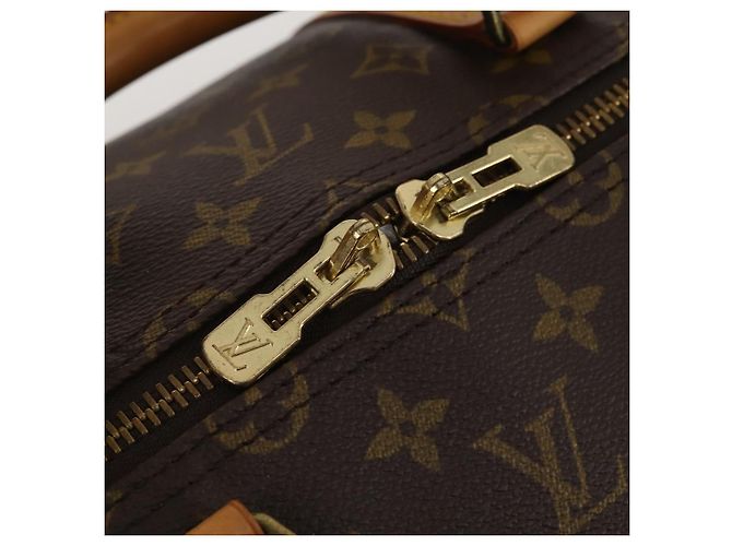 LOUIS VUITTON Monogram Keepall 55 Boston Bag M41424 LV Auth 188502SAV Monogramma - vista 9