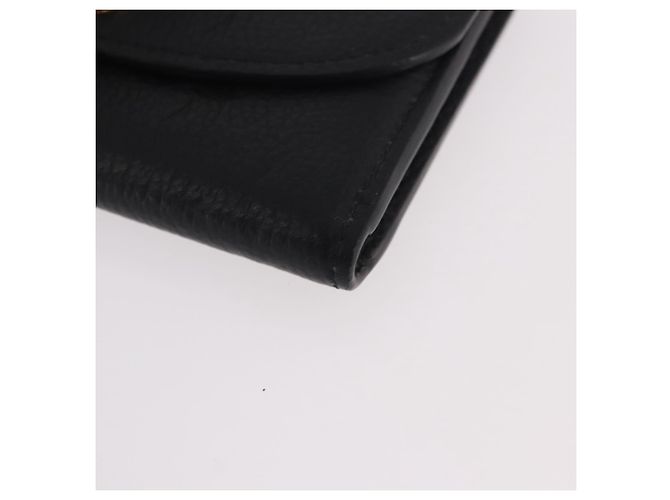 LOUIS VUITTON Monogram Empreinte Porte Monnaie Rosary Black M81455 Auth 189016 Negro - vista 14