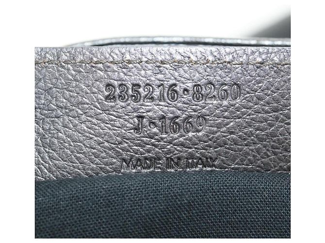 BALENCIAGA Borsa Classic Vero in Pelle Grigia 235216 Auth 189775SM - vista 11