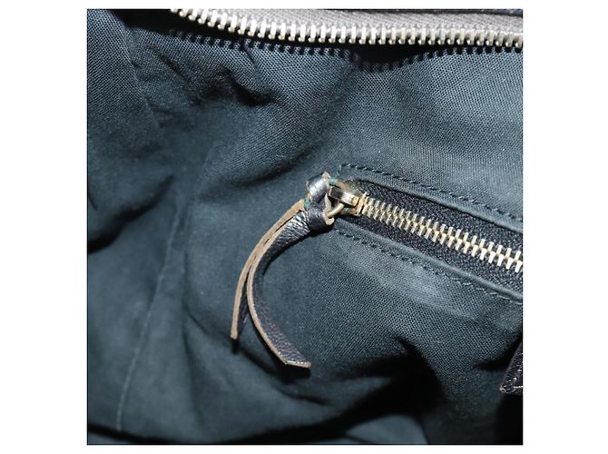 BALENCIAGA Borsa Classic Vero in Pelle Grigia 235216 Auth 189775SM - vista 28