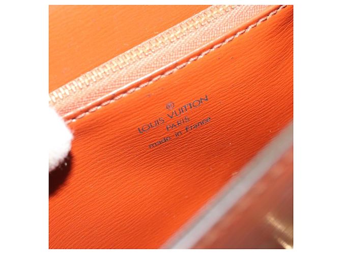 Borsa LOUIS VUITTON Epi Malesherbes Marrone M52373 LV Auth 188584 - vista 19