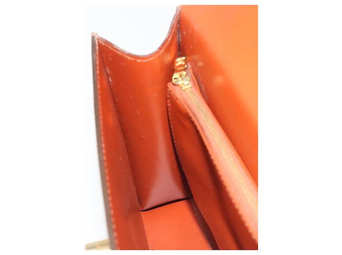 Borsa LOUIS VUITTON Epi Malesherbes Marrone M52373 LV Auth 188584 - vista 21