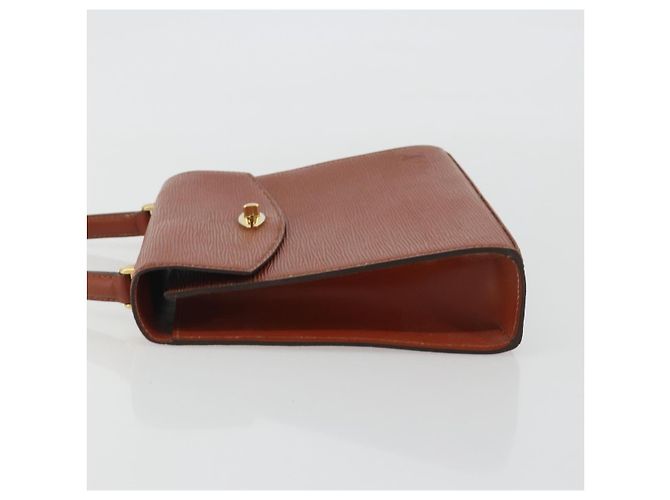 Borsa LOUIS VUITTON Epi Malesherbes Marrone M52373 LV Auth 188584 - vista 4