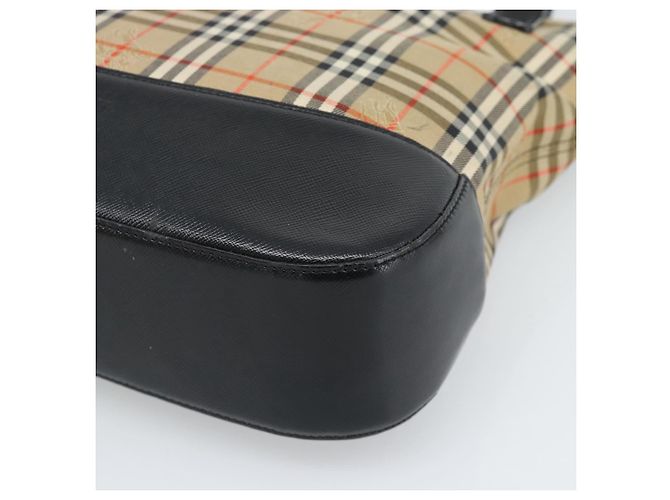 Burberry Nova Check Handtasche Canvas Beige Gold Authentisch ep14987 Golden - Ansicht 14