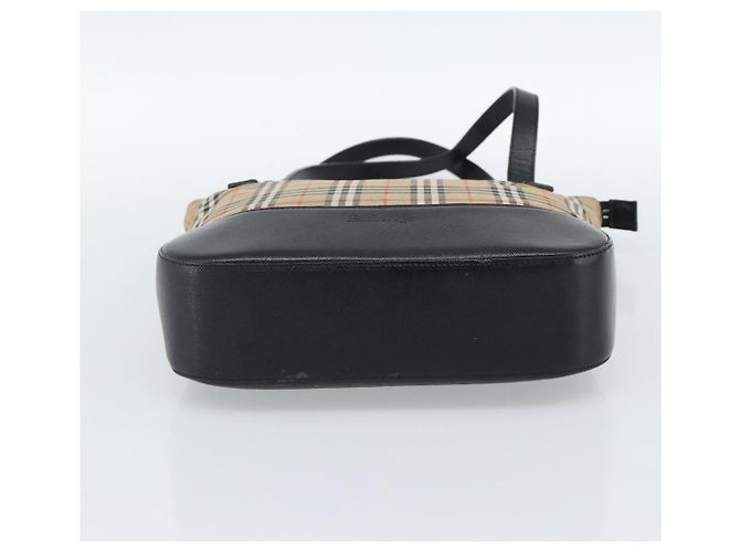 Burberry Nova Check Handtasche Canvas Beige Gold Authentisch ep14987 Golden - Ansicht 5