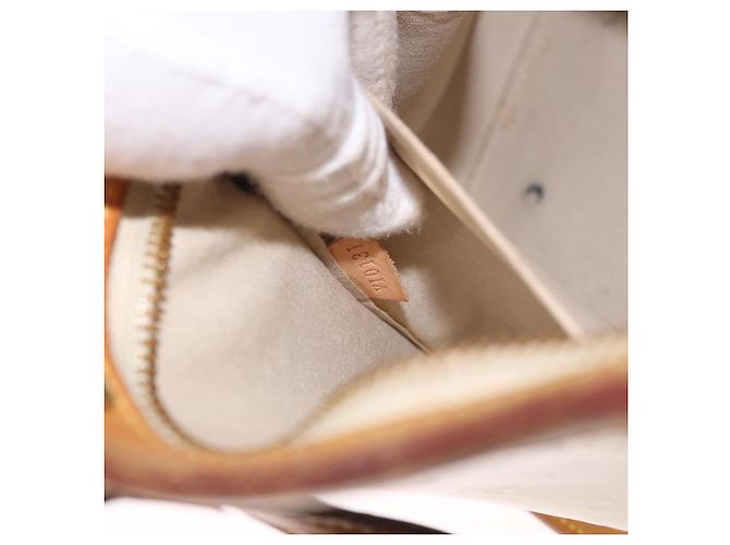 LOUIS VUITTON Monogram Vernis Blair MM Hand Bag 2way Perle LV Auth BA13598 - view 12
