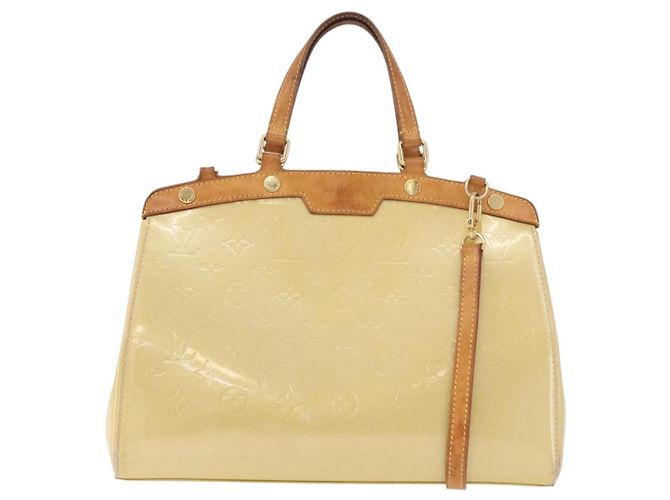 LOUIS VUITTON Monogram Vernis Blair MM Hand Bag 2way Perle LV Auth BA13598 - view 13