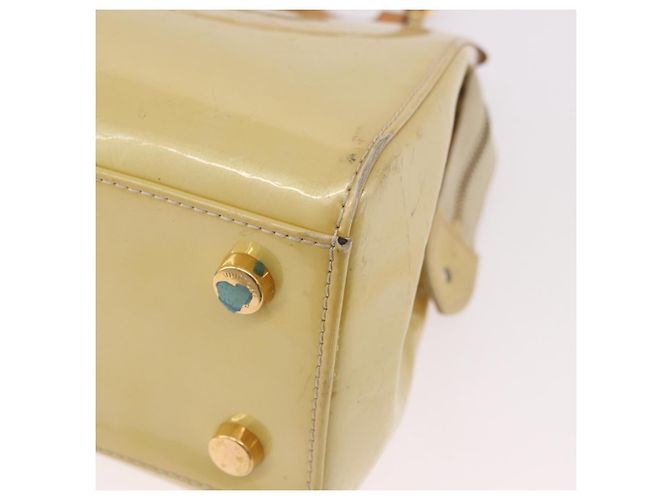 LOUIS VUITTON Monogram Vernis Blair MM Hand Bag 2way Perle LV Auth BA13598 - view 17