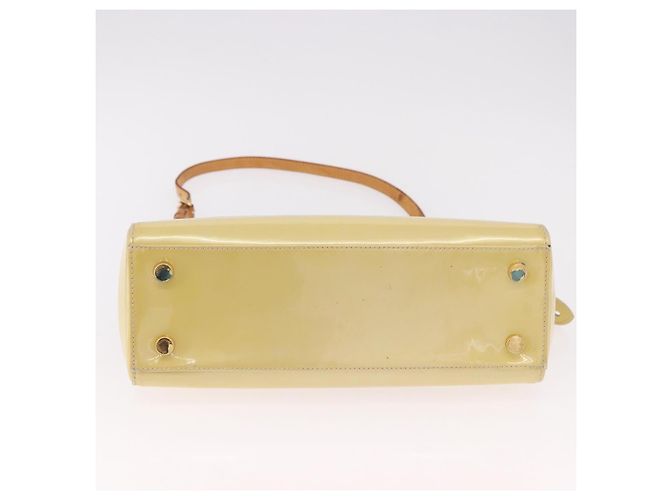 LOUIS VUITTON Monogram Vernis Blair MM Hand Bag 2way Perle LV Auth BA13598 - view 5