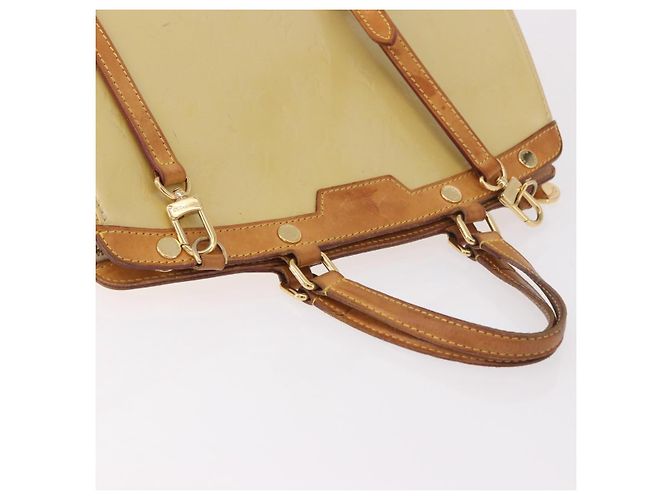 LOUIS VUITTON Monogram Vernis Blair MM Hand Bag 2way Perle LV Auth BA13598 - view 6