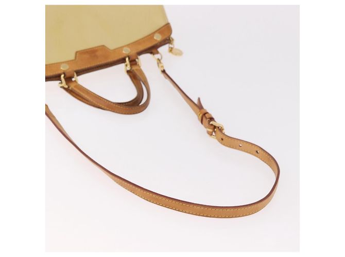 LOUIS VUITTON Monogram Vernis Blair MM Hand Bag 2way Perle LV Auth BA13598 - view 8