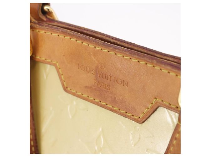 LOUIS VUITTON Monogram Vernis Blair MM Hand Bag 2way Perle LV Auth BA13598 - view 9