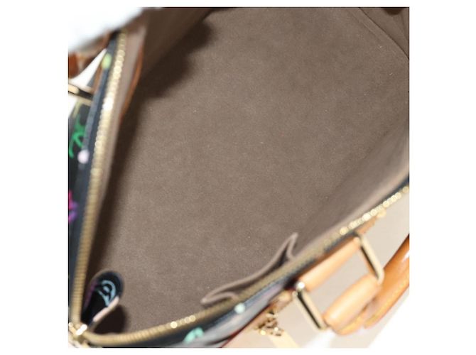 LOUIS VUITTON Borsa Monogram Multicolor Alma Black M92646 LV Auth BA13683SAV Nero - vista 10