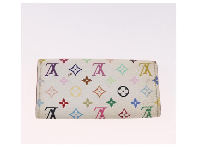 LOUIS VUITTON Multicolor Multicles 4 Key Case 2 Set White LV Auth bs35901 Bianco - vista 10