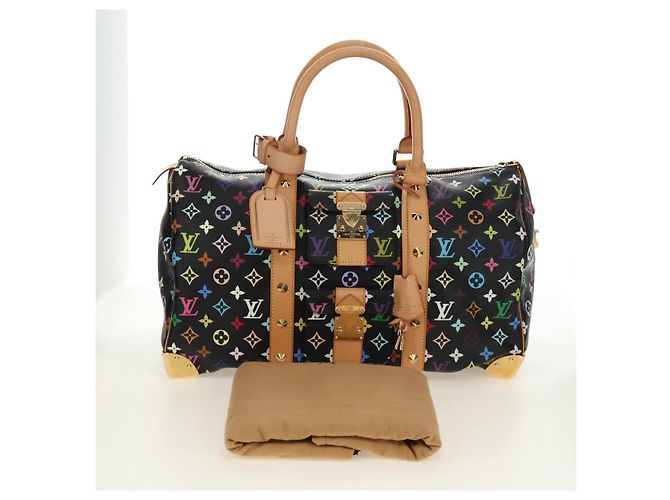 LOUIS VUITTON Multicolor Keepall 45 Boston Bag M92640 LV Auth 187965SAM - Ansicht 12