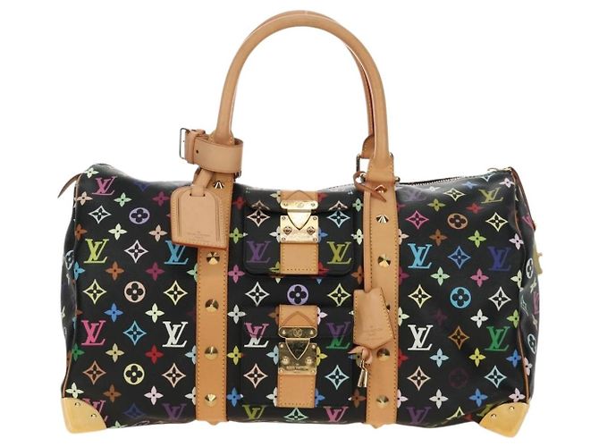 LOUIS VUITTON Multicolor Keepall 45 Boston Bag M92640 LV Auth 187965SAM - Ansicht 13