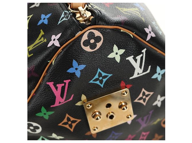 LOUIS VUITTON Multicolor Keepall 45 Boston Bag M92640 LV Auth 187965SAM - Ansicht 26