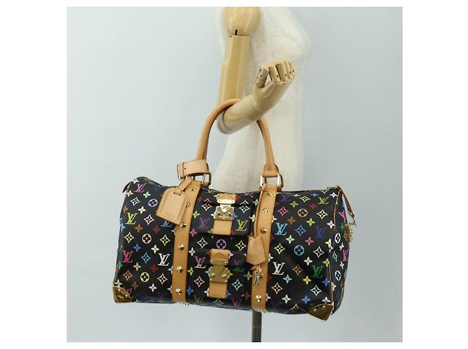LOUIS VUITTON Multicolor Keepall 45 Boston Bag M92640 LV Auth 187965SAM - Ansicht 29