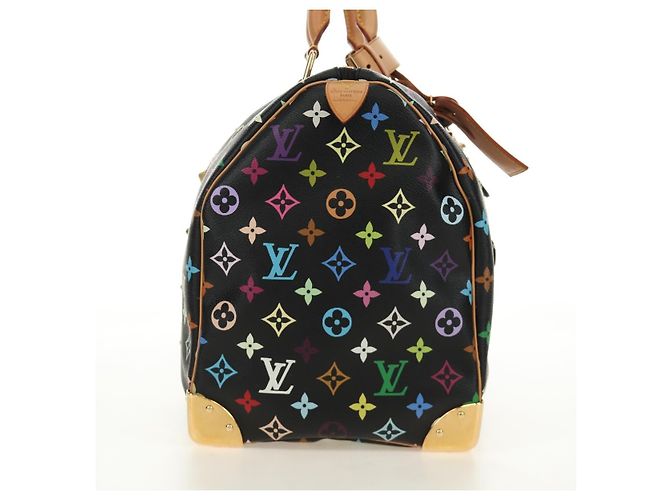 LOUIS VUITTON Multicolor Keepall 45 Boston Bag M92640 LV Auth 187965SAM - Ansicht 4