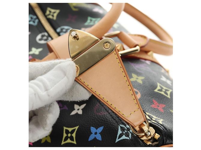 LOUIS VUITTON Multicolor Keepall 45 Boston Bag M92640 LV Auth 187965SAM - Ansicht 9