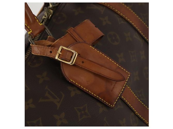 LOUIS VUITTON Borsa Boston Monogram Keepall 45 M41428 LV Auth 188431 Monogramma - vista 21