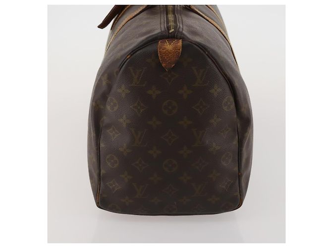 LOUIS VUITTON Borsa Boston Monogram Keepall 45 M41428 LV Auth 188431 Monogramma - vista 3