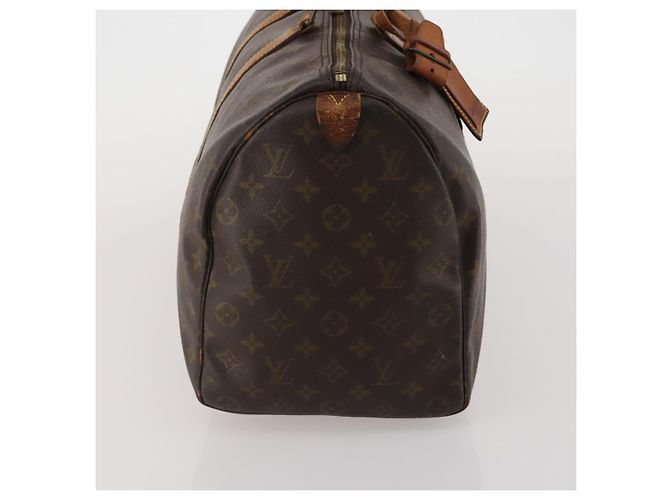 LOUIS VUITTON Borsa Boston Monogram Keepall 45 M41428 LV Auth 188431 Monogramma - vista 4
