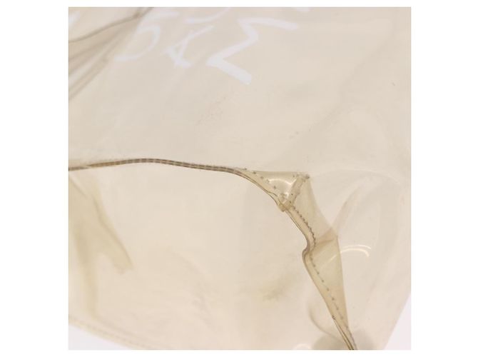 Hermès Borsa Kelly HERMES in vinile Vinyl Clear Gold Auth bs35913 D'oro - vista 10
