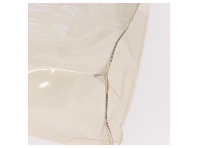 Hermès Borsa Kelly HERMES in vinile Vinyl Clear Gold Auth bs35913 D'oro - vista 14