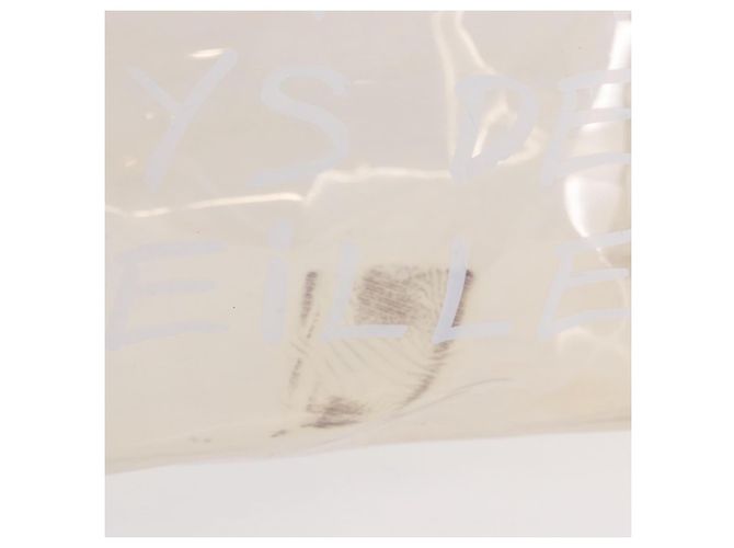 Hermès Borsa Kelly HERMES in vinile Vinyl Clear Gold Auth bs35913 D'oro - vista 2