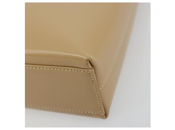 Borsa a tracolla Salvatore Ferragamo Gancini in pelle beige oro Auth ka4982 D'oro - vista 9
