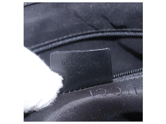 Borsa Tote GUCCI GG Canvas Jackie Dark Brown Silver 002 1064 Auth ka5021A - vista 12