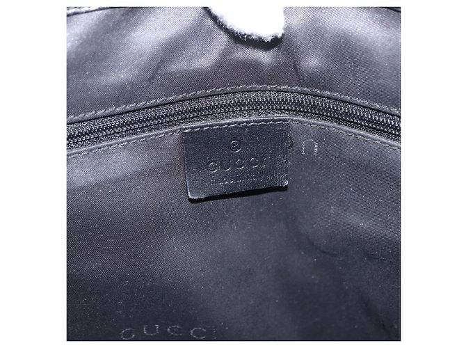 Borsa Tote GUCCI GG Canvas Jackie Dark Brown Silver 002 1064 Auth ka5021A - vista 18