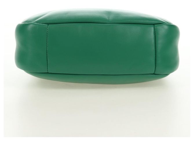 Borsa PRADA in pelle 2way Verde Argento Auth 189777SM - vista 5